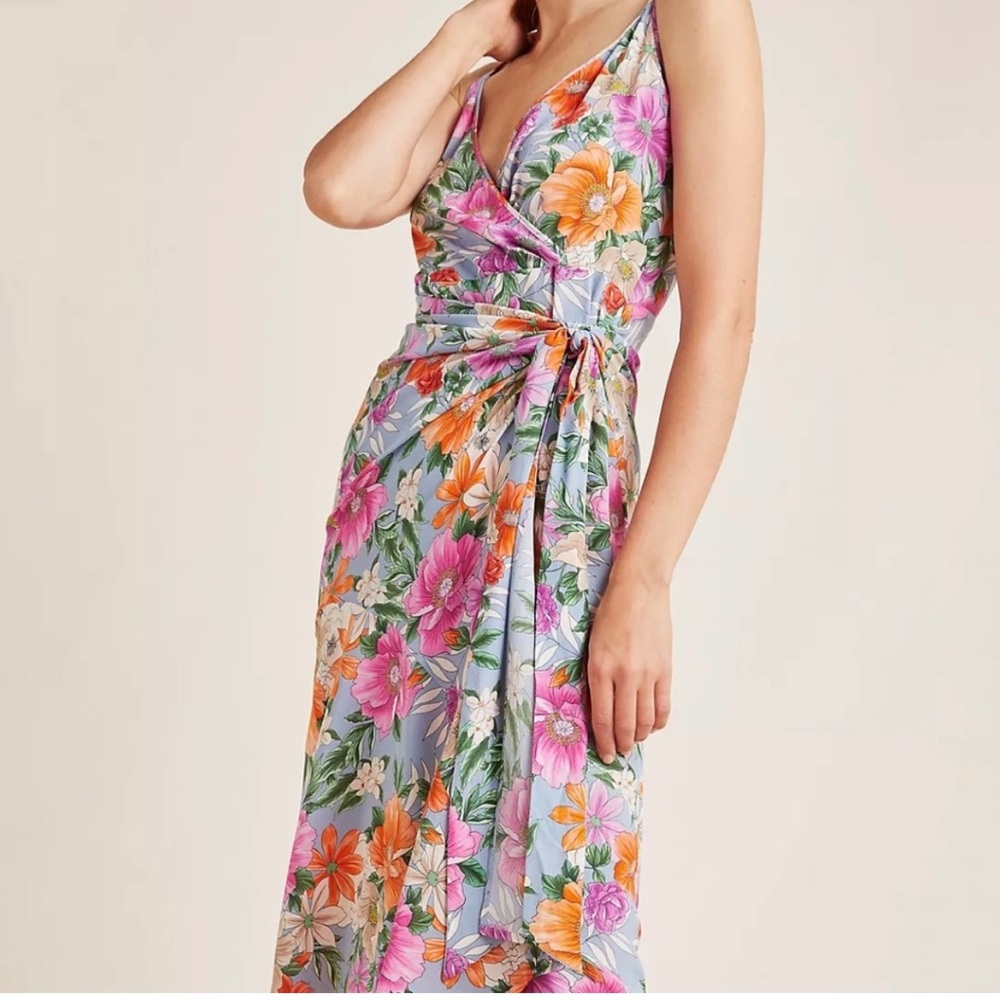 Yumi Kim Bond St Floral Dress Oahu Chambray